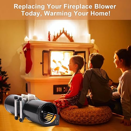 Miniatura 6 de Adviace GFK-160 GFK-160A Kit de ventilador de chimenea para Heat-N-Glo, Heat and Glow, Heat&Glo, Hearth and Home, Superior, Quadra-Fire Chimeneas,