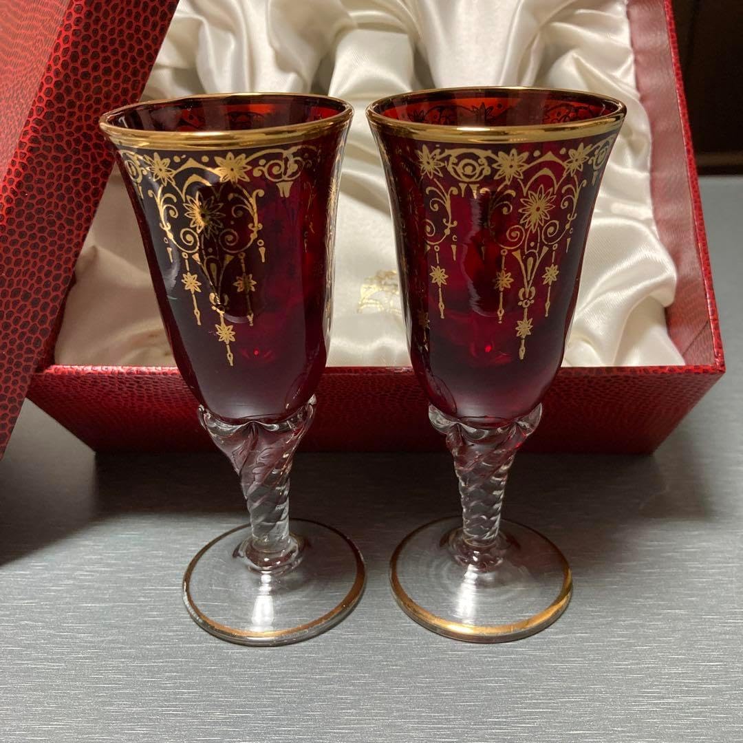 ベネチアングラス ベネチアングラス デキャンタ＆タンブラー トレー