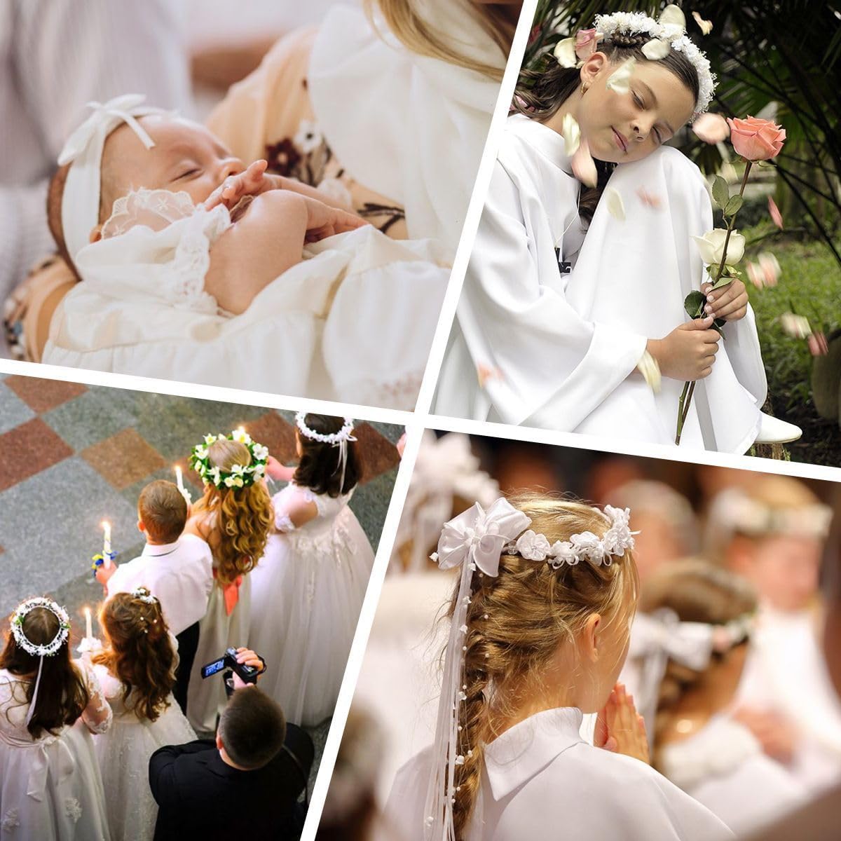 Cross Charm Bracelet for Girls, Baptism Confirmation First Communion Christian Easter Gifts for Teens Girls Goddaughter Granddaughter Niece Daughter - Image 7