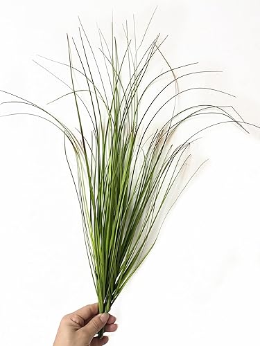 Vista 231 de Decoración de plantas artificiales de diente de león, flores de plástico falsas, arbustos, hierba para interiores y exteriores, hogar, jardín, boda