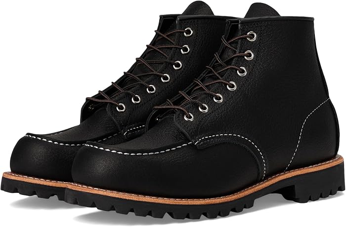 Мужские ботинки Red Wing Heritage 6" Moc Toe Lug Roughneck, цвет: Коричневый — фото 1