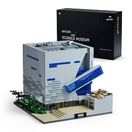 Nifeliz Museum of Nature and Science Building Set, Gift Idea for Lovers of Museums, Buildable Display Model, Addition to The Modular Buildings Collection (3373 PCS, NF10286)