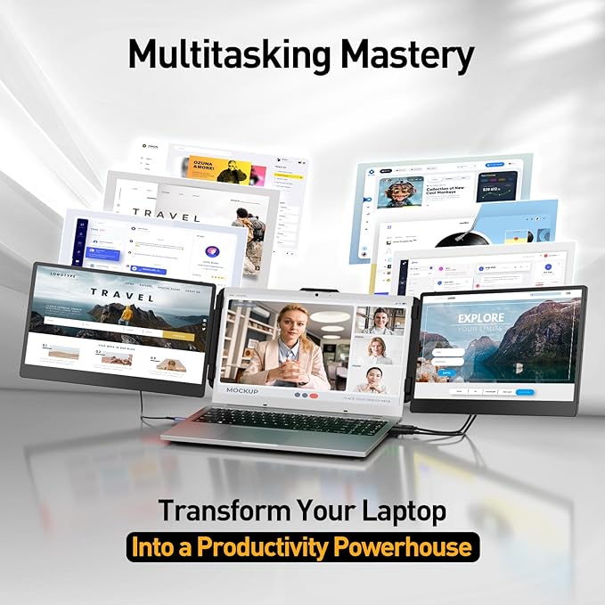 Monitor Extensor 14.2 FHD IPS miniatura 7