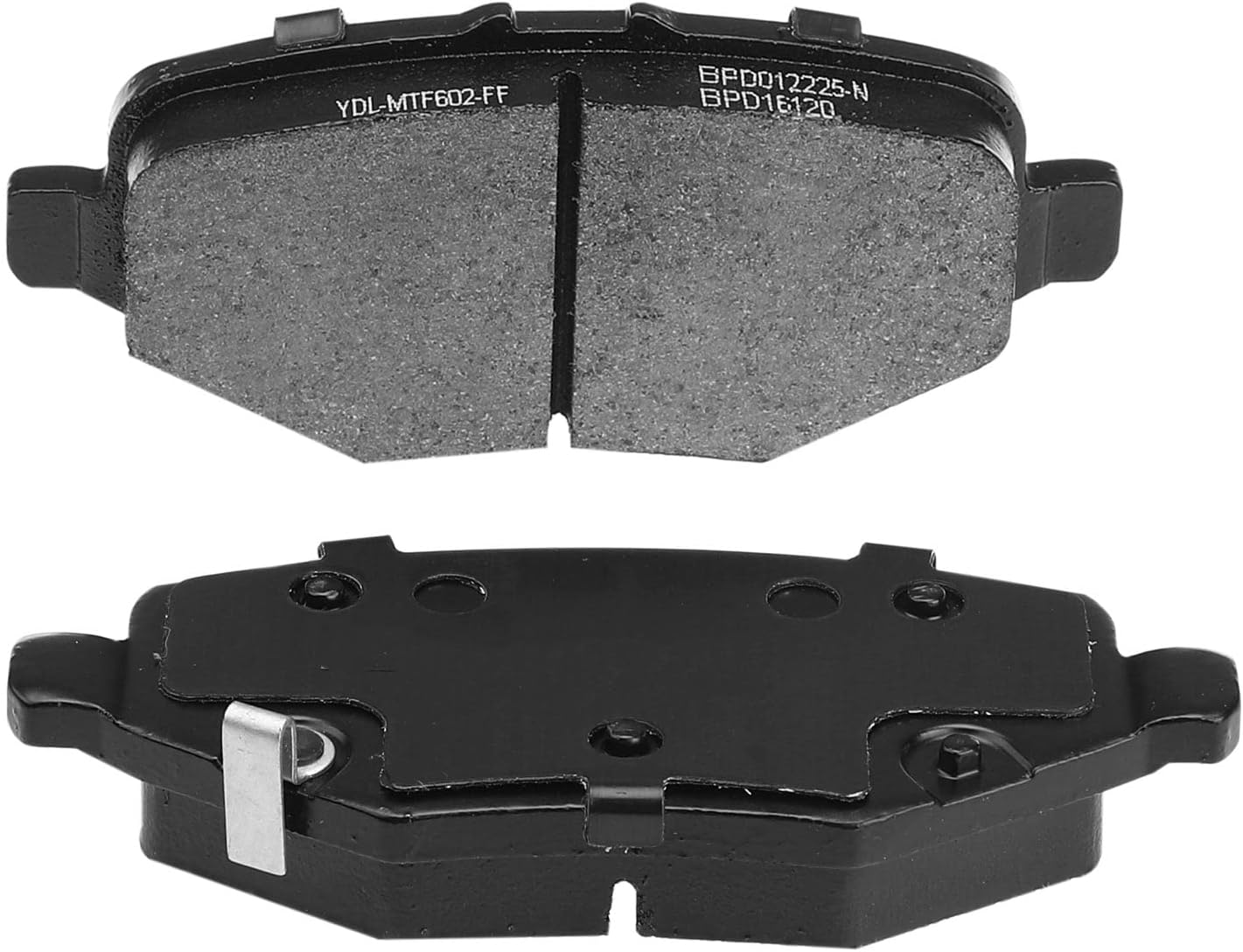 A-Premium 13.58 inch (345mm) Rear Vented Disc Brake Rotors + Ceramic Pads kit Compatible with Select Ford and Lincoln Models - Explorer Flex Taurus 2013-2019, MKS 2013-2016, MKT 2013-2019, 6-PC Set