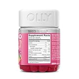 OLLY Hair Skin and Nails Gummies - Undeniable Beauty with Biotin 2500mcg Per 2 Gummies, Keratin & Vitamin C - Supports Healthy Hair, Skin, & Nails - Grapefruit Flavor - 60 Count