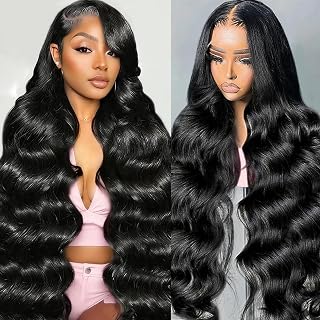 30 Inch Body Wave Human Hair Wig 180% Density 13x6 Lace Front Wigs Human Hair For Women 100% Real Human Hair No Synthetic Blend No Tangle No Shedding Triple Lifespan 3X