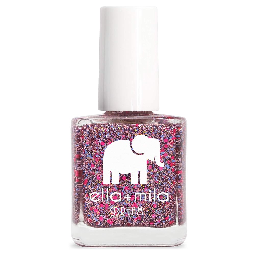 ella+mila Professional, Quick Dry, Long-Lasting & Chip-Resistant Purple Nail Polishes (After Party - 0.45 fl oz)