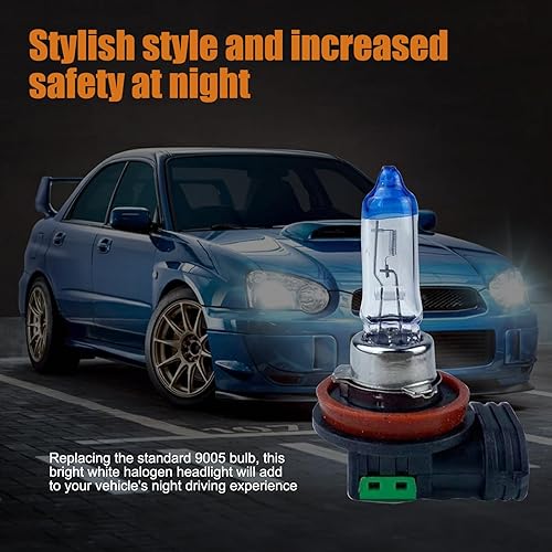 Miniatura 6 de Flygun 2 PCS Car Halogen Lights, 1000 Lumens High Beam Lights, Automotive Low Beam Bulbs, Quartz Light Bulb Replacements, Vehicle Lighting Tool,