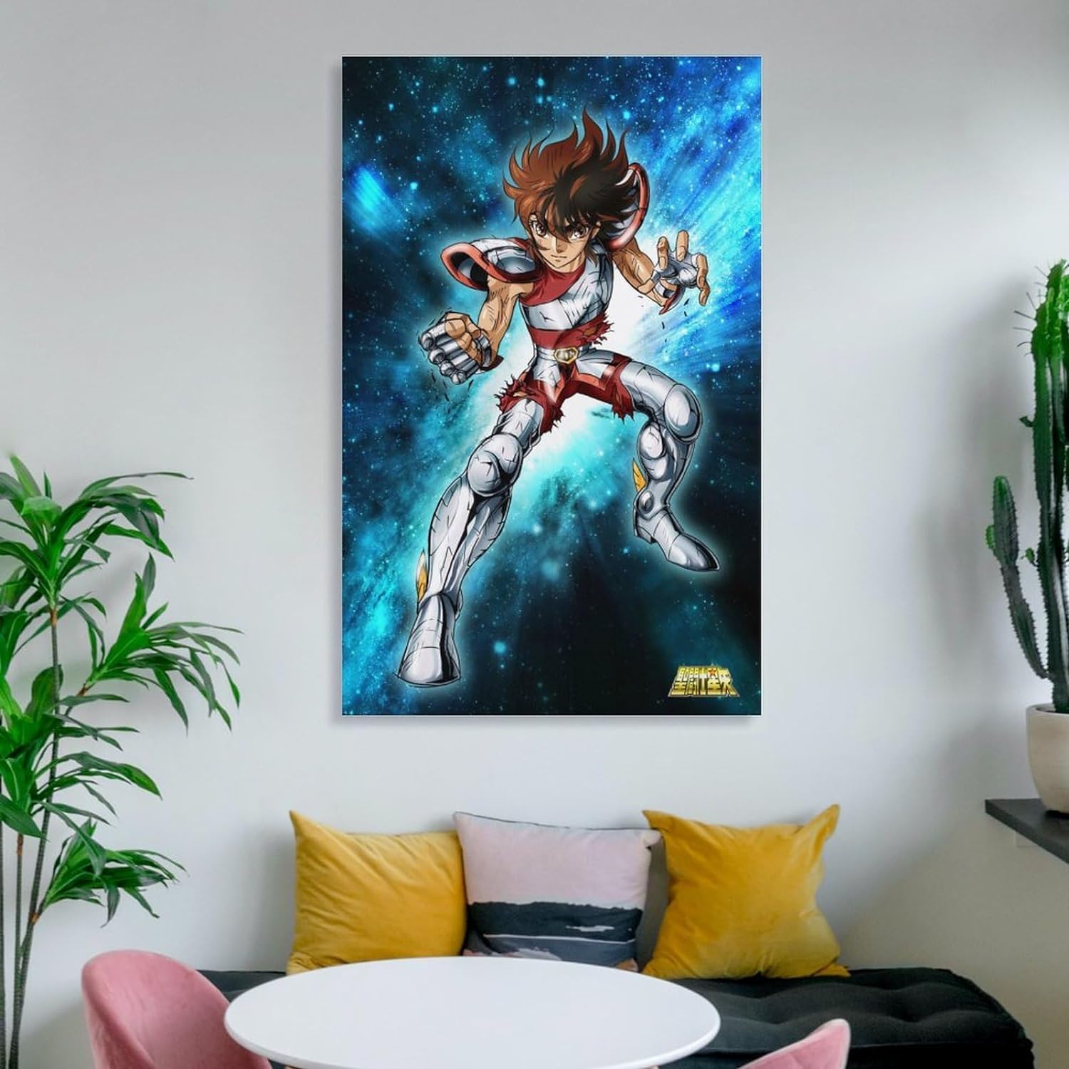 Amazon.co.jp: 聖闘士星矢 ポスターアートパネル 壁の絵 壁掛け