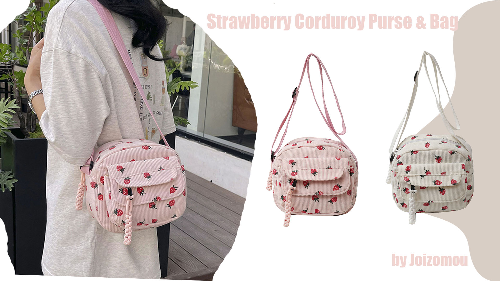 Cute Purses Bolso Crossbody de Pana para Mujer Bolsos Lindos miniatura 7