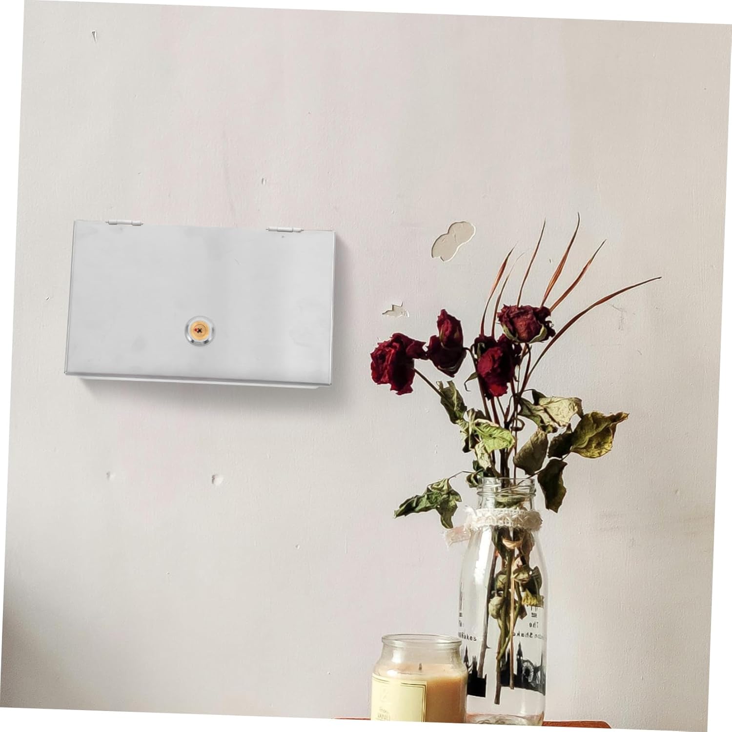 Stainless Steel Socket Protection Box Electrical Outlet Locking Cover Outdoor Weatherproof Outlet Box