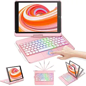CC Store Funda Teclado para iPad de 9.ª Generación y 8.ª/ 7.ªGen
