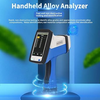 GOYOJO Hand-held Alloy Analyzer X-Ray Fluorescence Spectrometer for Ore Sample Metal Identification and PMI Identification DSF-S2