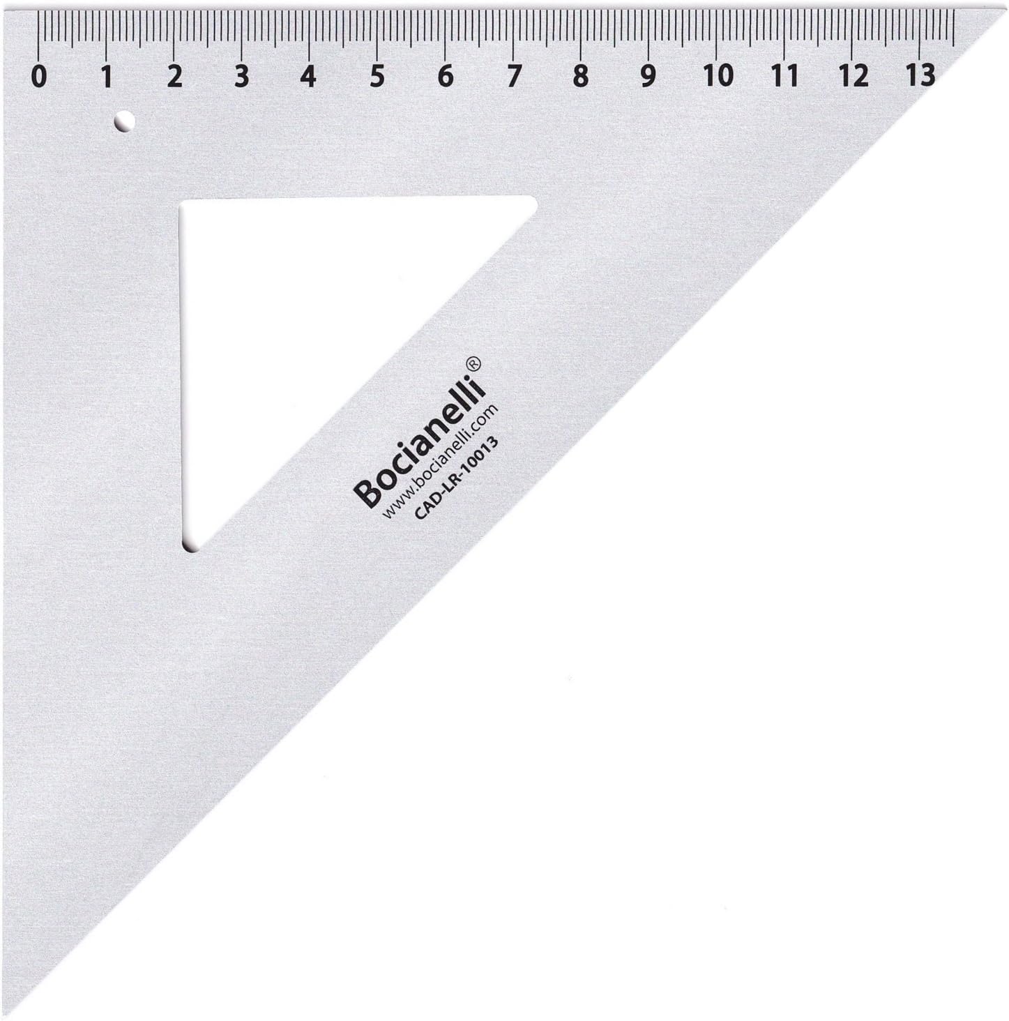 21cm 45 Degrees Professional Metric Aluminium Aluminum Metal Set Square Triangle