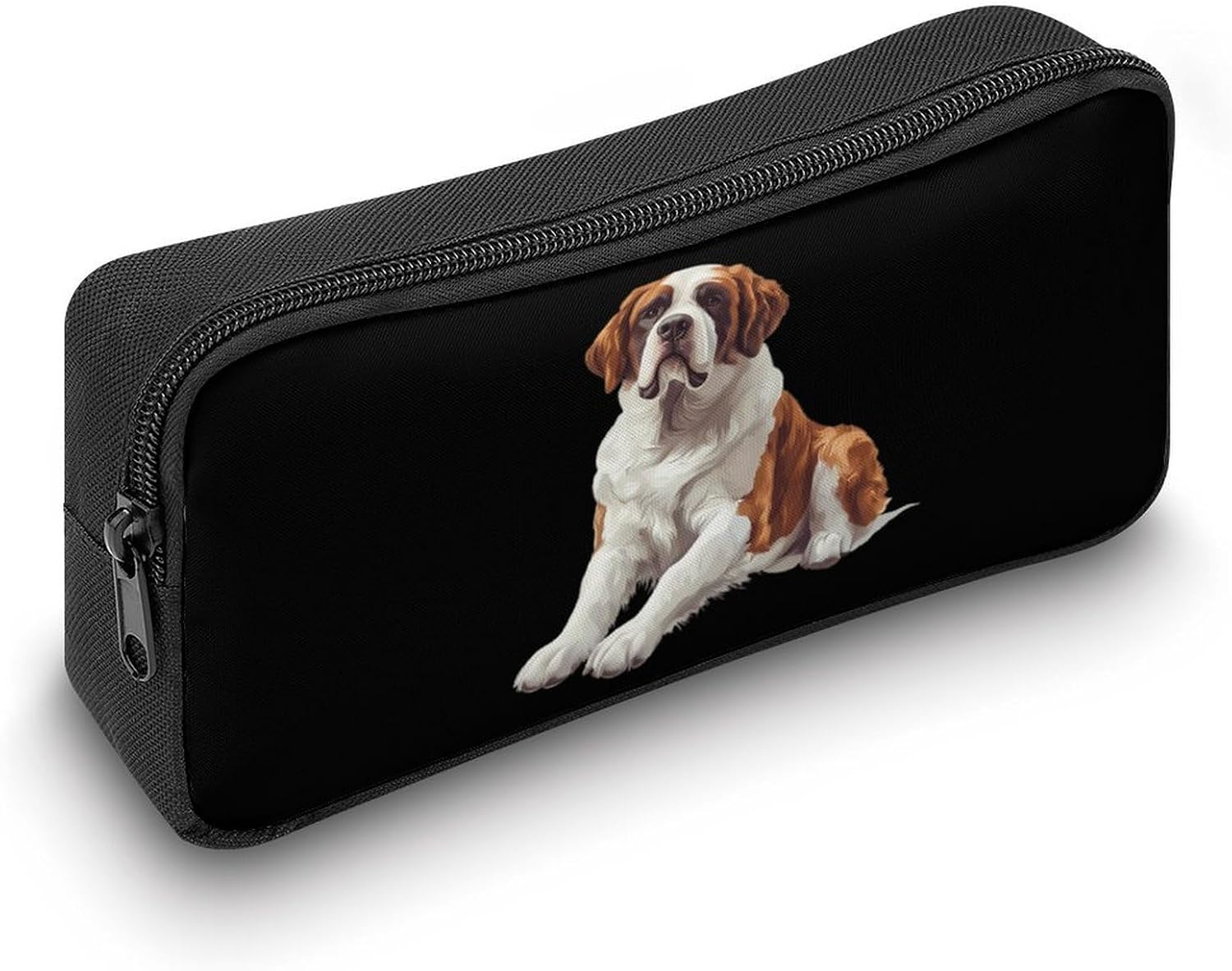 Saint Bernard Dog Travel Cosmetic Bag Makeup Bag image 4