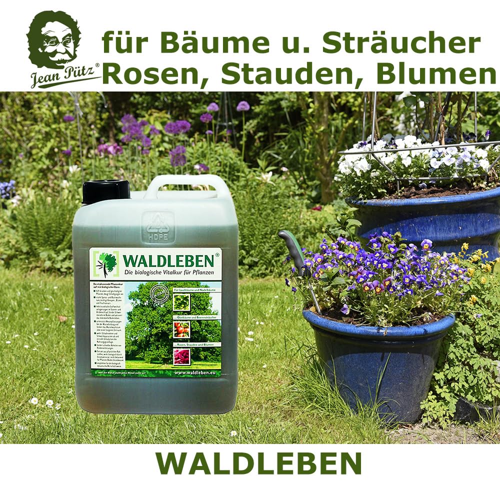 WALDLEBEN, 10 Liter, die biologische Vitalkur fr Pflanzen : Amazon.de:  Garten