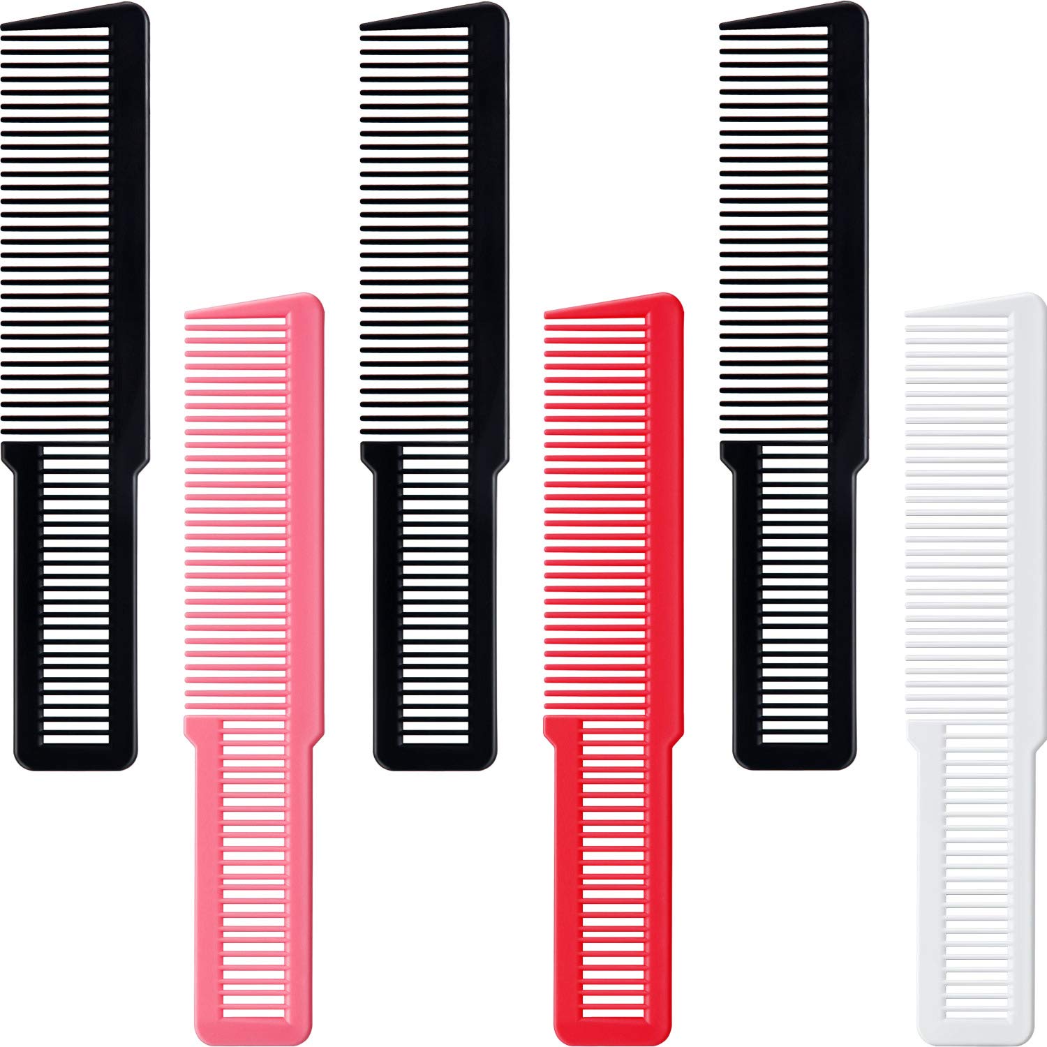 6 Pieces Hair Cutting Combs Professional Styling Comb