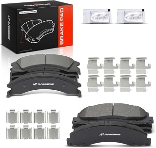 A-Premium Front and Rear Ceramic Brake Pads Compatible with Ford