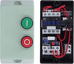 Palan Electrique, Magnetic Switch, Magnetic Electric Motor Starter, IP55 Waterproof Motor Start Control Switch Single Phase 220 230V 3 Phase 380 400V
