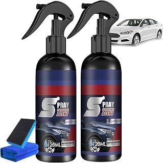 Car Spray, Quick Effect Car Coating Spray for Shine & Protection, Coating Agent Sprays from Germany, Nano Quick Coat Restore, Waterless Cars Wash Sprays, Long-Lasting Gloss (2PCS)