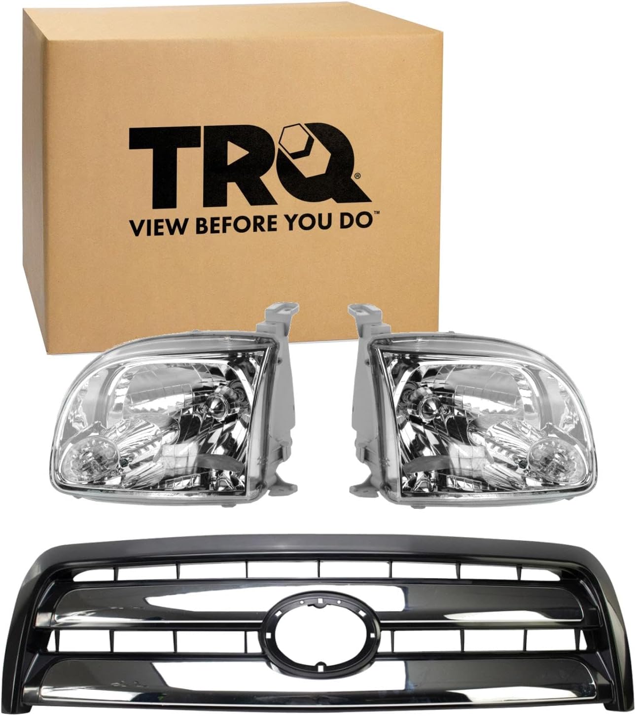 TRQ Lighting Kit TO1200262 TO2502166 TO2503166 Compatible with 2005-2006 Toyota Tundra