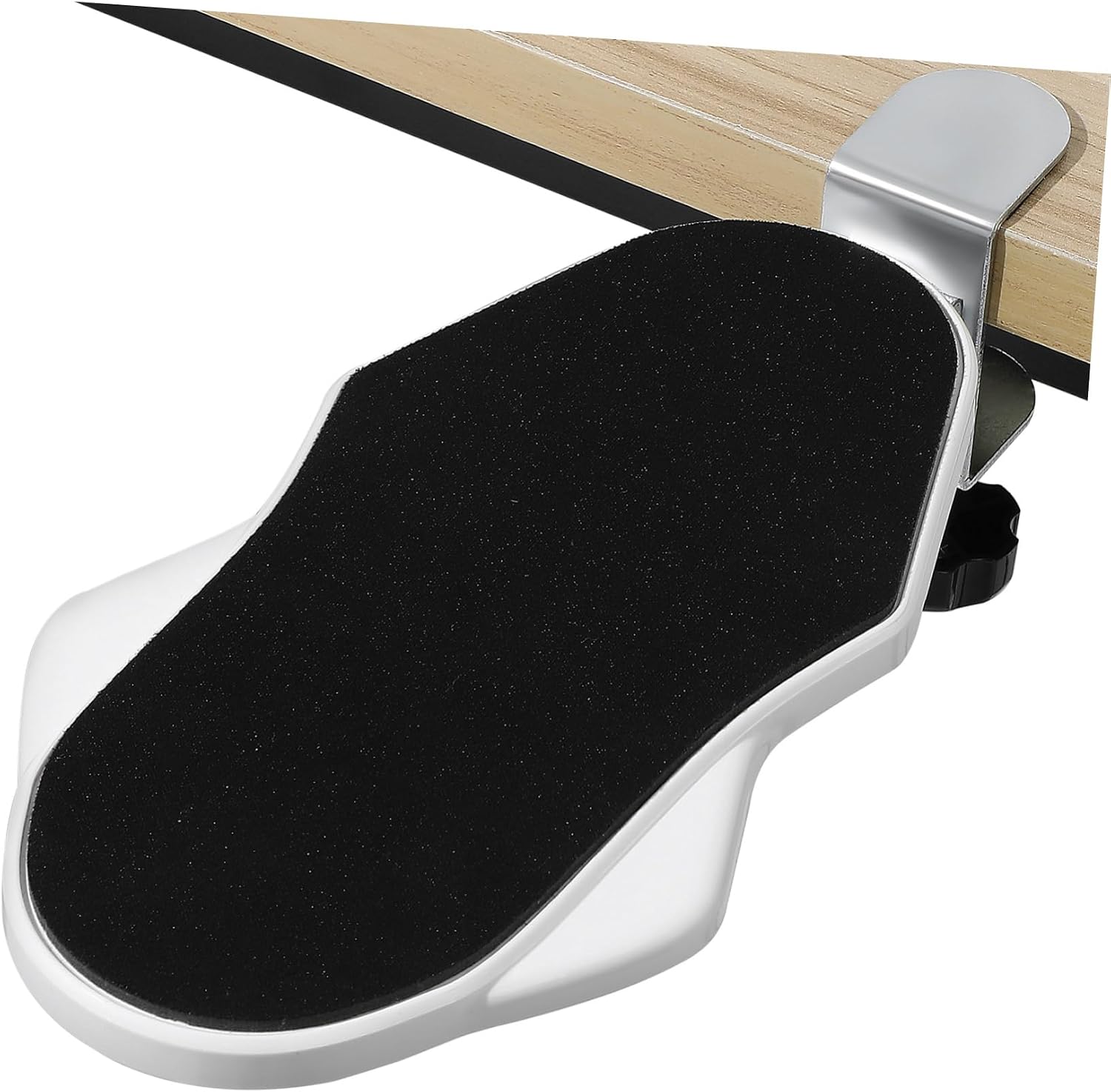 NUOBESTY Foldable Adjustable Elbow Rest for Computer Desk Ergonomic Arm Support Clamp Design Portable Desk for Maximum Comfort Stability Office