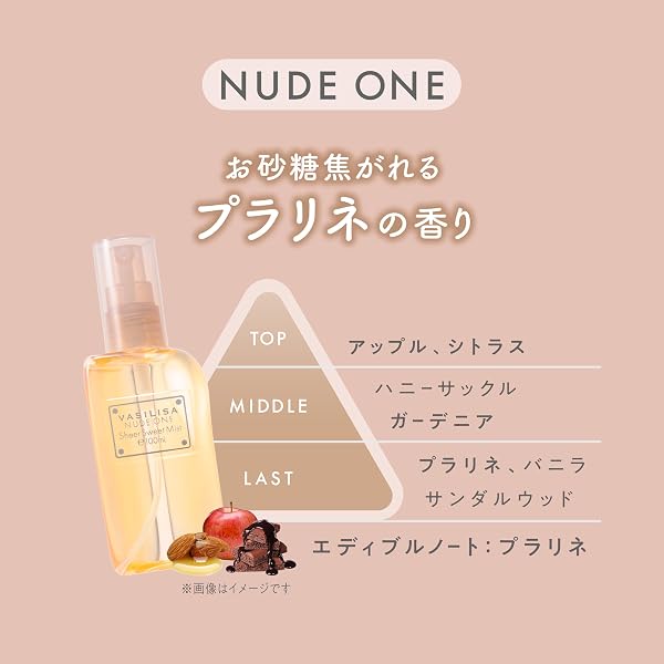 【 アップル プラリネ の香り 】 Vasilisa (ヴァシリーサ) ヌードワン シアースウィートミスト 100mL レディース ボディミスト ヘアミスト バニラ グルマン - 2