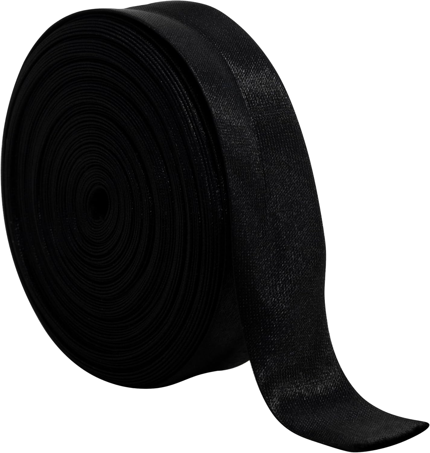 AERZETIX - C77338 - Folded Bias Tape 9 m x 18 mm - Polyester - Black
