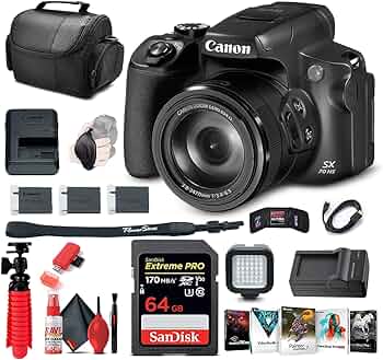 Canon PowerShot SX70 HS 本体と付属品 Amazon.com : Canon PowerShot SX70 HS Digital Camera | 20.3MP