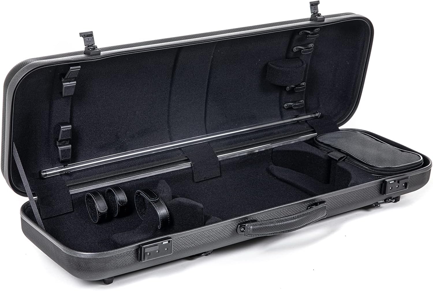 GEWA Air Avantgarde Violin Case Black with Additional Side Handle Made in Germany