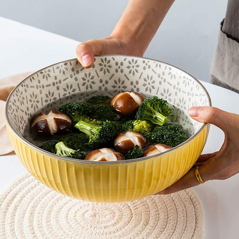 Amazon.co.jp: JIANFEI 丼鉢、レトロ 大きなスープボウル ホーム 大 麺