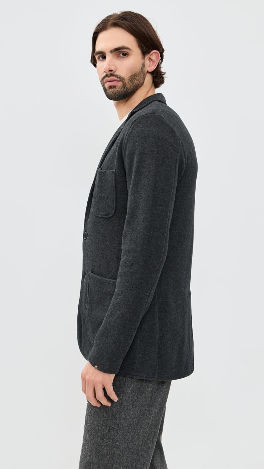 Heathered Knit Sport Coat - Image 3