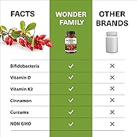 Vista 7 de Berberine Supplement 500mg with Probiotics Vitamins D and K - 1 Month Supply Ultra Berberine - 60 Capsules - 500 mg for Weight Balance, Gut Health