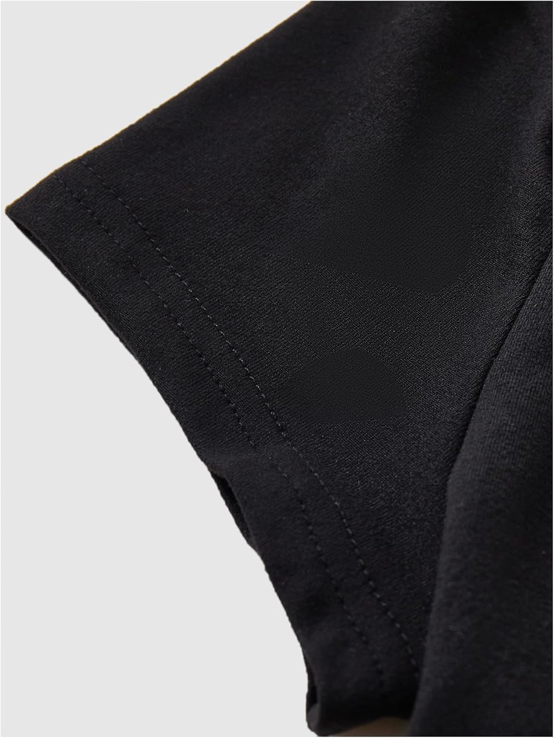 Women's Summer Scoop Neck Short Sleeve Fitted T Shirts Going Out Tops - Image 3