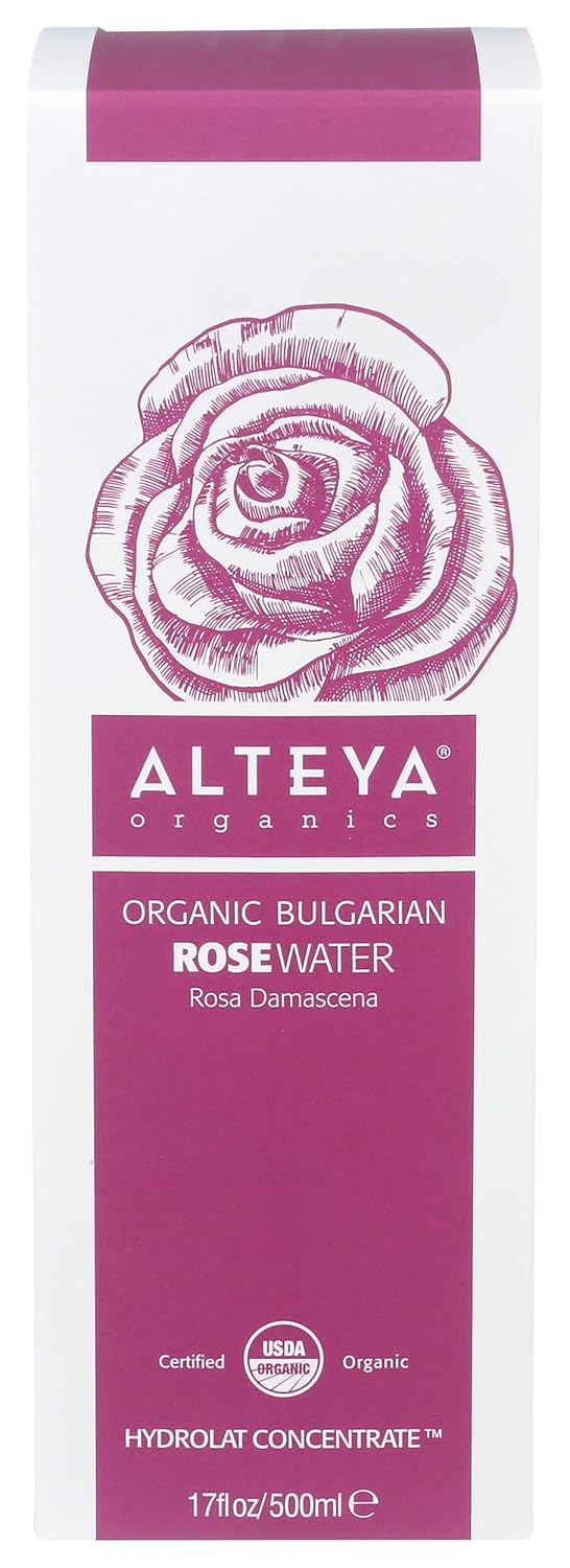 Alteya Organics, Spray Bulgarian Rose Water Organic, 17 Fl Oz