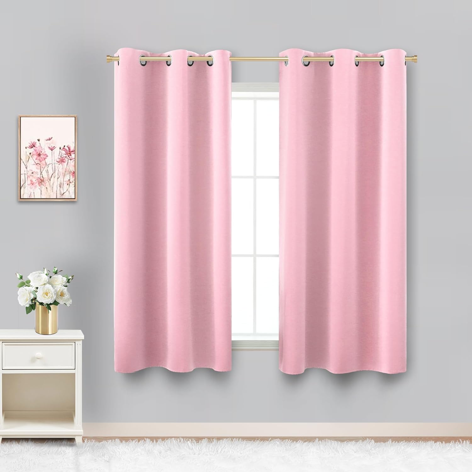 KOUFALL Kids Curtains for Bedroom,Nursery...