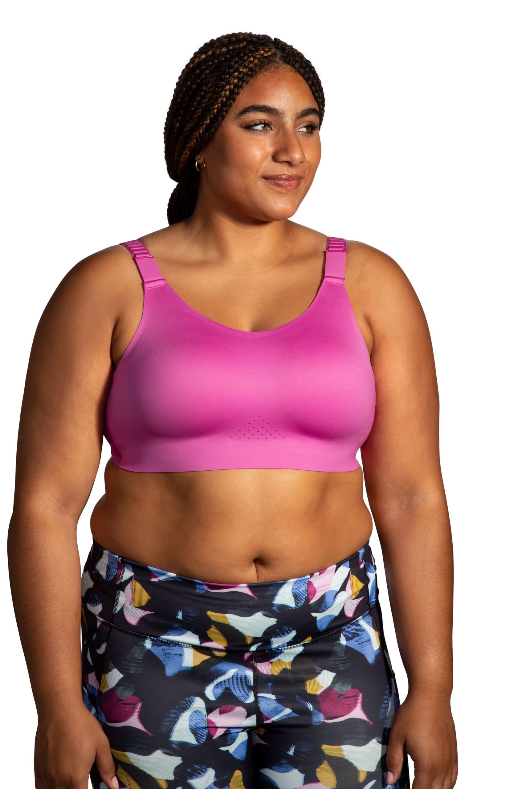 Sujetador para correr Brooks Dare Scoopback 2.0 rosa talla 34 AB 7