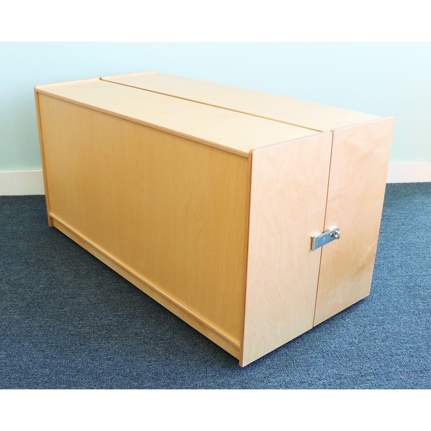 Constructive Playthings CP-H118 Hinged Storage Unit for Classroom, Durable Classroom Furniture for Schools, Daycares & Learning Spaces