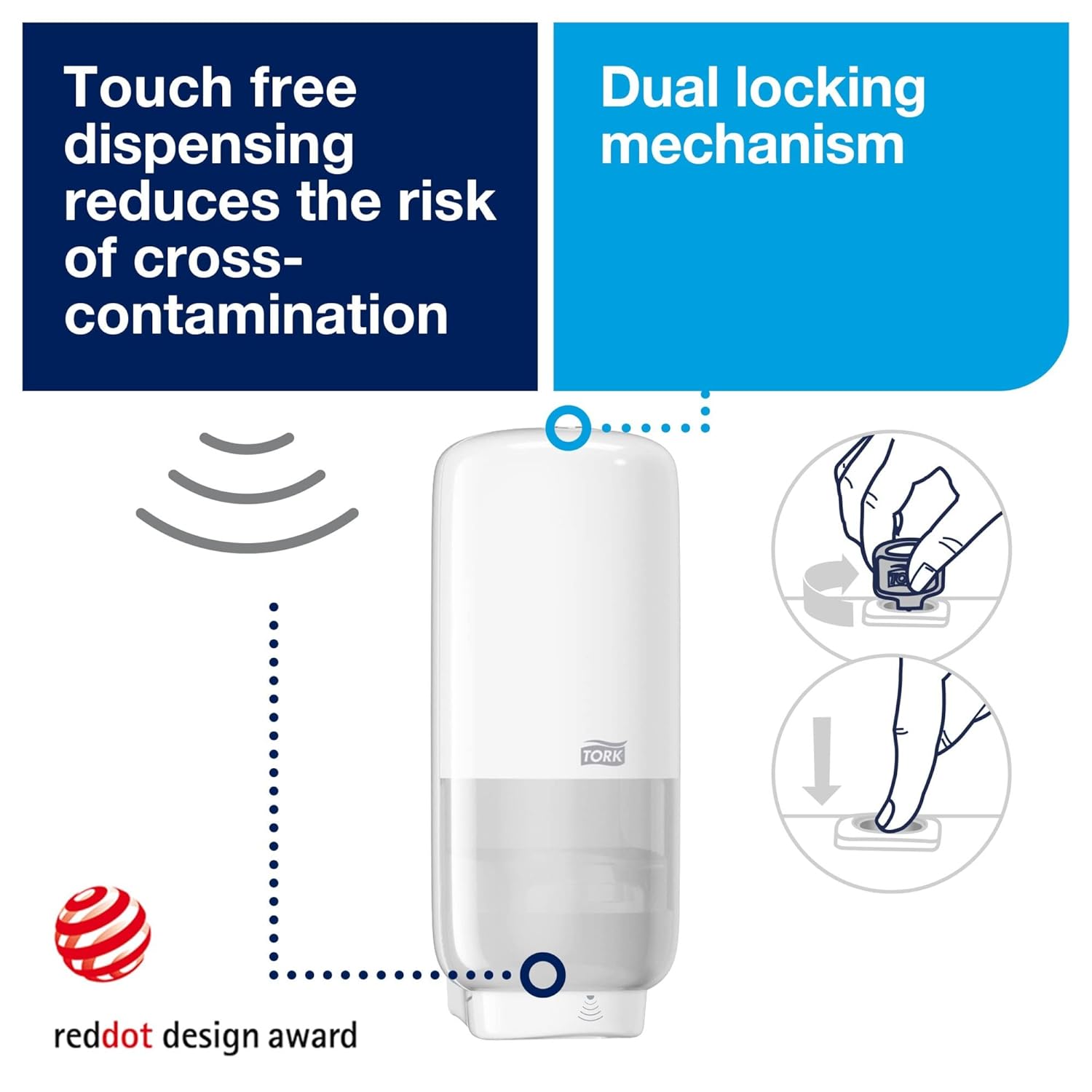 Buу 1 gеt 1 🔥 Tork Intuition Sensor Skincare Dispensers White S4, for Hand Soap and Hand Sanitizer, Elevation Range, 571600 (Quantity 4) Blасk Frіdау - 60% оƒƒ Tork Intuition Sensor Skincare Dispensers White S4, for Hand Soap and Hand Sanitizer, Elevation Range, 571600 (Quantity 4)
