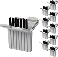 Vista 2 de Paquete original gris (10 paquetes) Phonak - Trampas de cera (80 unidades) Widex, Unitron, Phonak