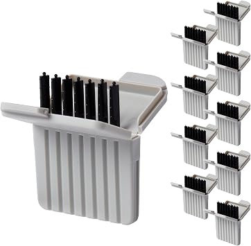 GENUINE ORIGINAL GREY PACK (10 Packs) Phonak Wax Traps (80 Units) Widex,Unitron,Phonak