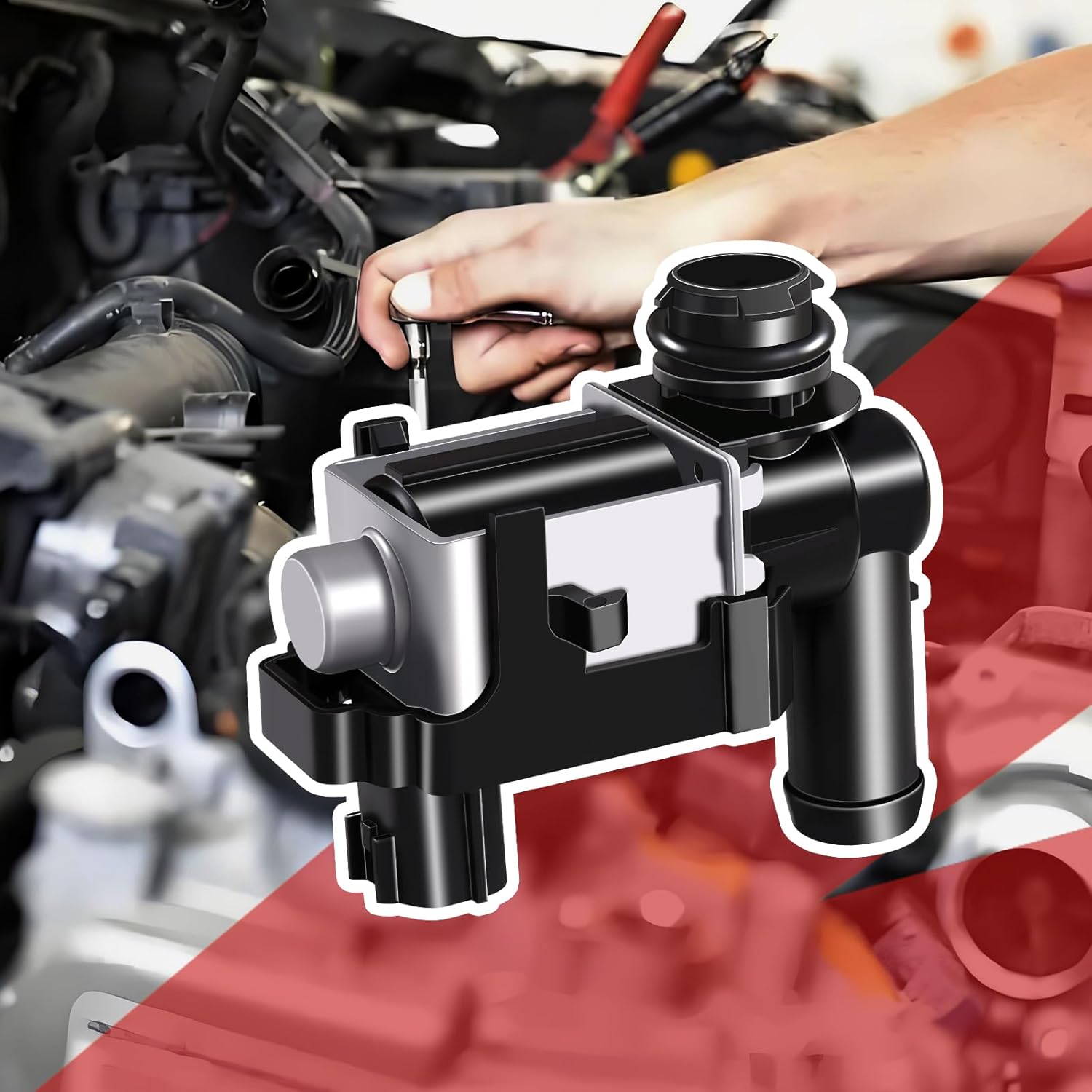 K5T45786 Vapor Canister Purge Valve Solenoid EVAP Vent Valves Compatible with Infiniti for Nissan 2003-2015 Replaces OEM 14935-JF00A 14935-JF00B