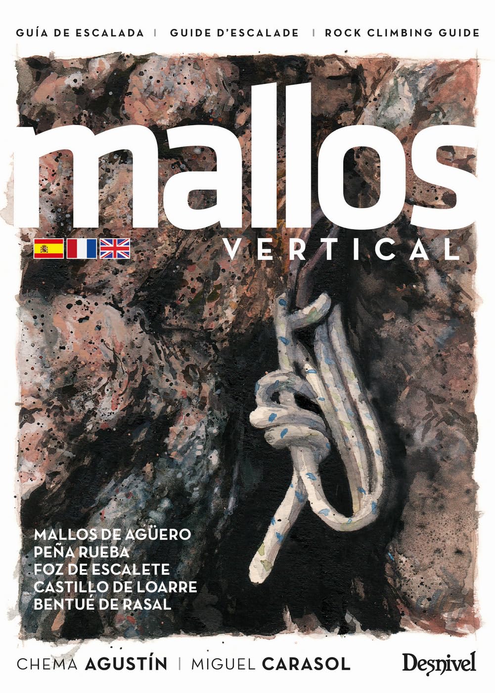 Mallos vertical (Guías de escalada Desnivel)