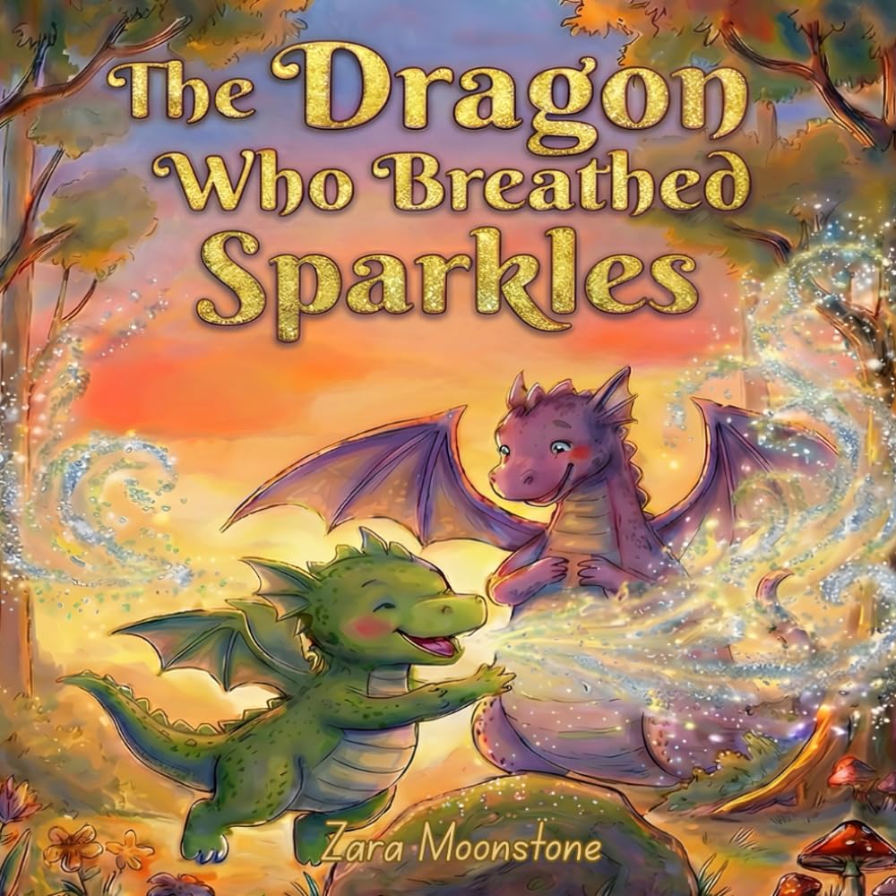 The Dragon Who Breathed Sparkles: A Calming Social Emotional Learning Story to Help Toddlers and Kids 3-5 Manage Anger and Tantrums