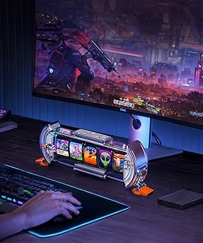 Amazon.com: Divoom Times Gate, Cyberpunk Digital Alarm Clock