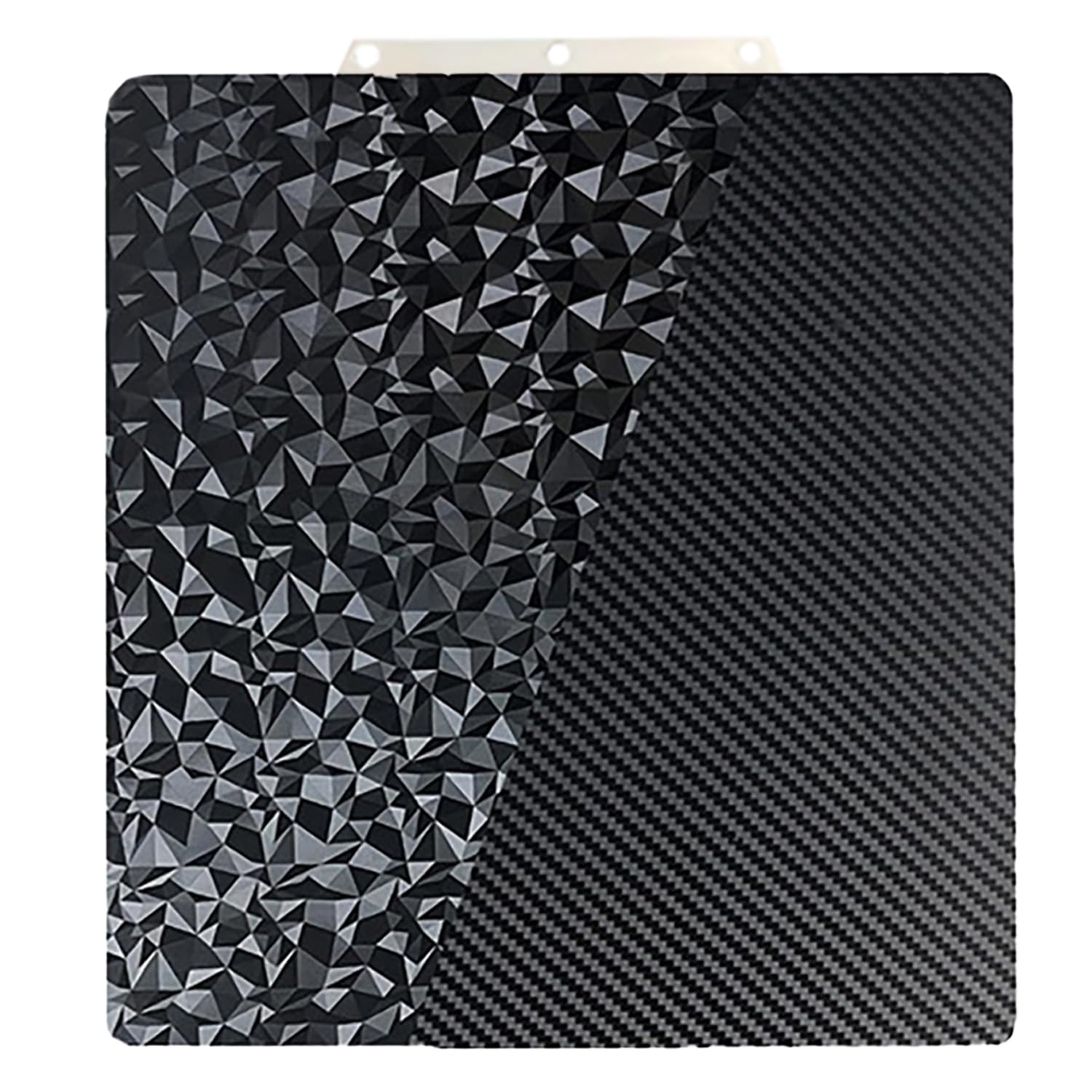 3D Printer H2C Build Plate Double Sided PEI Textured Sheet, 335x346.5mm Heat Bed Flexible Removable Spring Steel Heated 3D Printing Bed Platform Mat for Bambu Lab H2C Black