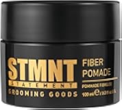 STMNT Grooming Goods Fiber Pomade | Semi-Matte Finish | Strong Control | Easy To Wash Out