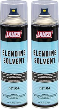 LAUCO Blending Solvent 13 Oz Aerosol Spray Can - Pack of 2 - Perfect for Single and Multi-Panel Repair 57104