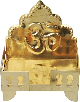 Brass Singhansan Sheet for God Idol 0.16kg