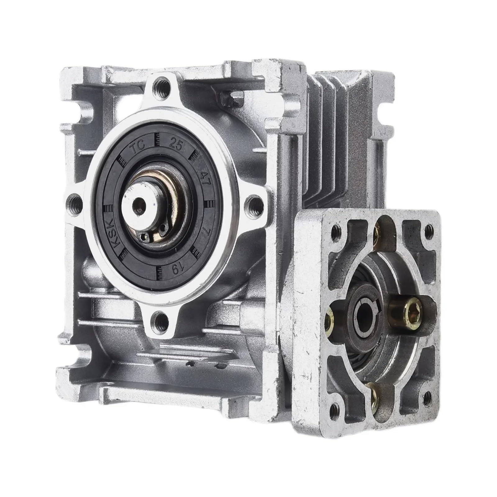 NMRV030 Riduttore a Vite Senza fine Rapporto 25:1 Riduttore di velocità a Vite Senza fine Alloggiamento di riduzione del Motore for l'industria Leggera Materiali edili Tessili